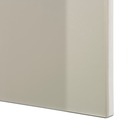 Bild 3 von BESTÅ Aufbewahrung mit Türen, Eicheneff wlas/Selsviken/Stubbarp Hochglanz beige 180x42x74 cm