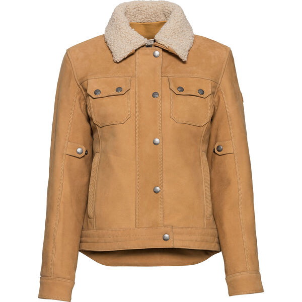 Bild 1 von Brave Ebony Damen Lederjacke Beige