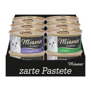 Miamor Pastete Multibox 12x85g Geflügel