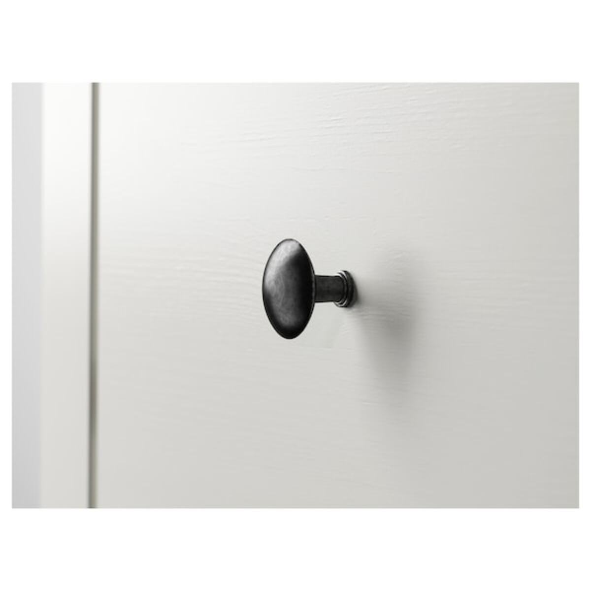 Bild 4 von HEMNES Kommode mit 2 Schubladen, weiß gebeizt 54x66 cm