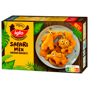 Iglo Chicken Nuggets Safari Mix 250g