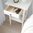 Bild 3 von HEMNES Ablagetisch, weiß gebeizt 46x35 cm