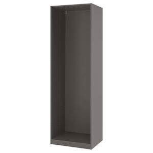 PAX Korpus Kleiderschrank, dunkelgrau 75x58x236 cm