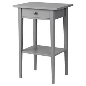 HEMNES Ablagetisch, grau lasiert