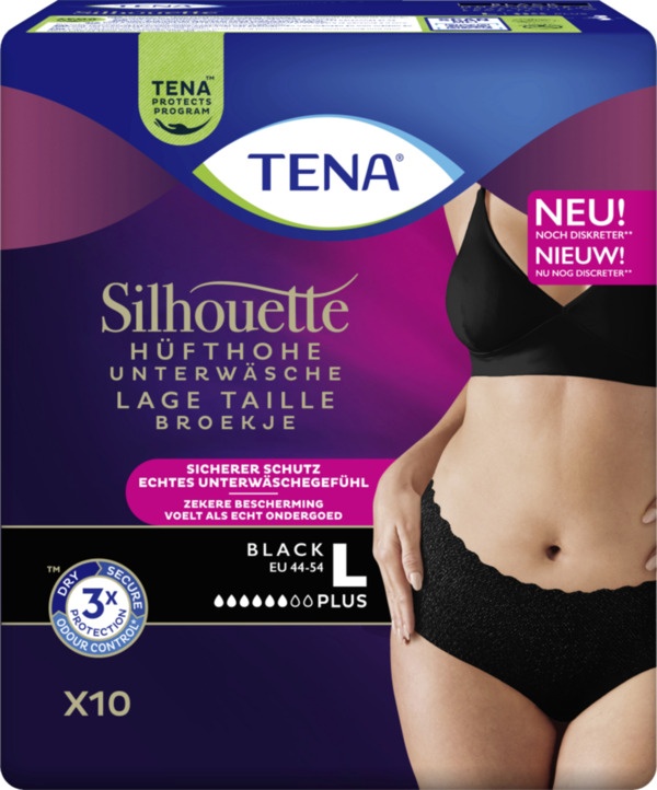 Bild 1 von TENA Silhouette Pants Plus Black L