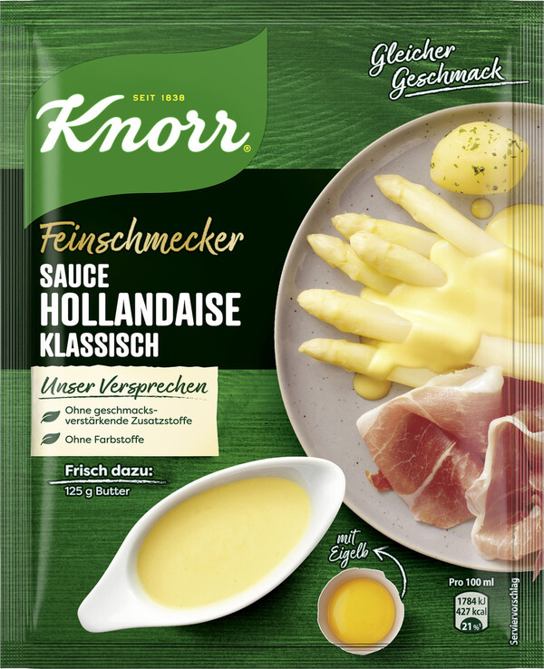 Bild 1 von Knorr Feinschmecker Sauce Hollandaise Klassisch 35G