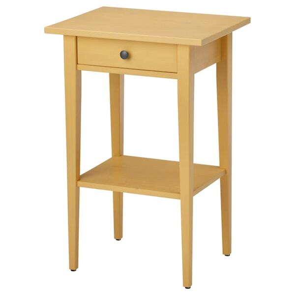 Bild 1 von HEMNES Ablagetisch, gelb lasiert 46x35 cm