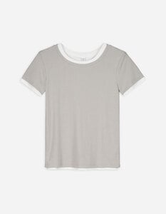 Damen T-Shirt - Double-Layer-Look