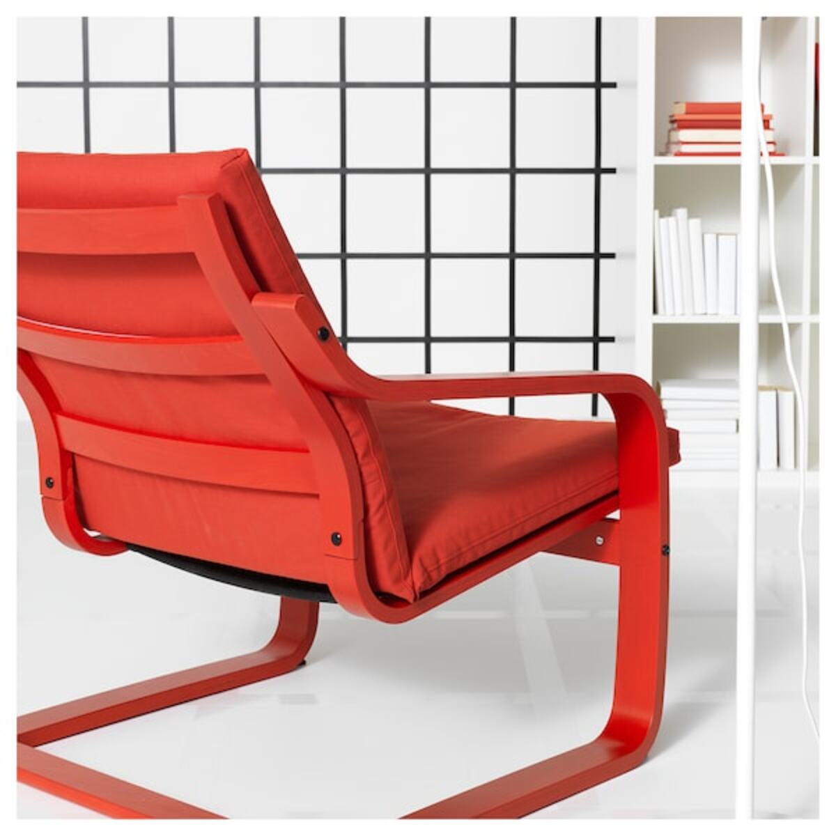 Bild 3 von POÄNG Sessel mit niedriger Lehne