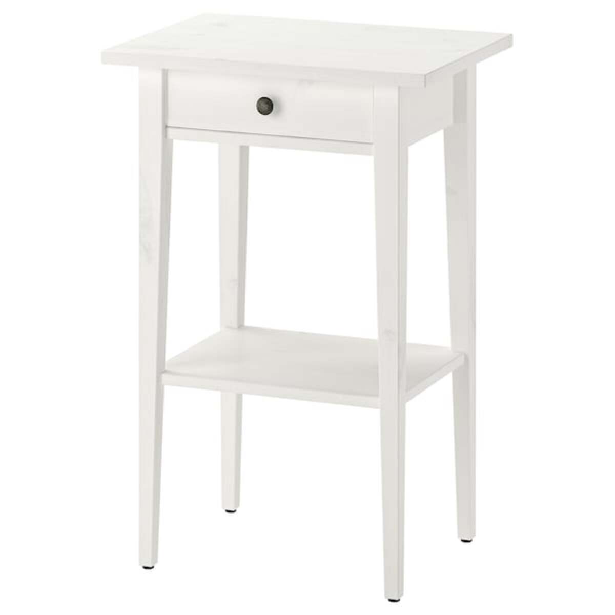 Bild 1 von HEMNES Ablagetisch, weiß gebeizt 46x35 cm