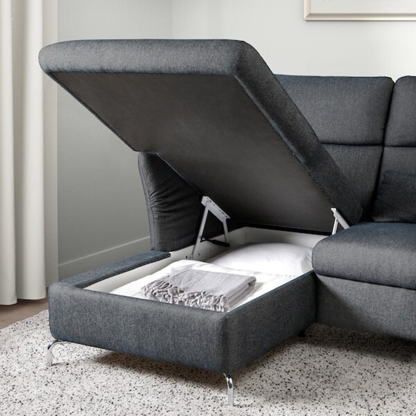 Bild 4 von FAMMARP 3er-Bettsofa mit Récamiere