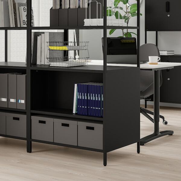 Bild 3 von TROTTEN Schiebetürenschrank, anthrazit 80x55x180 cm