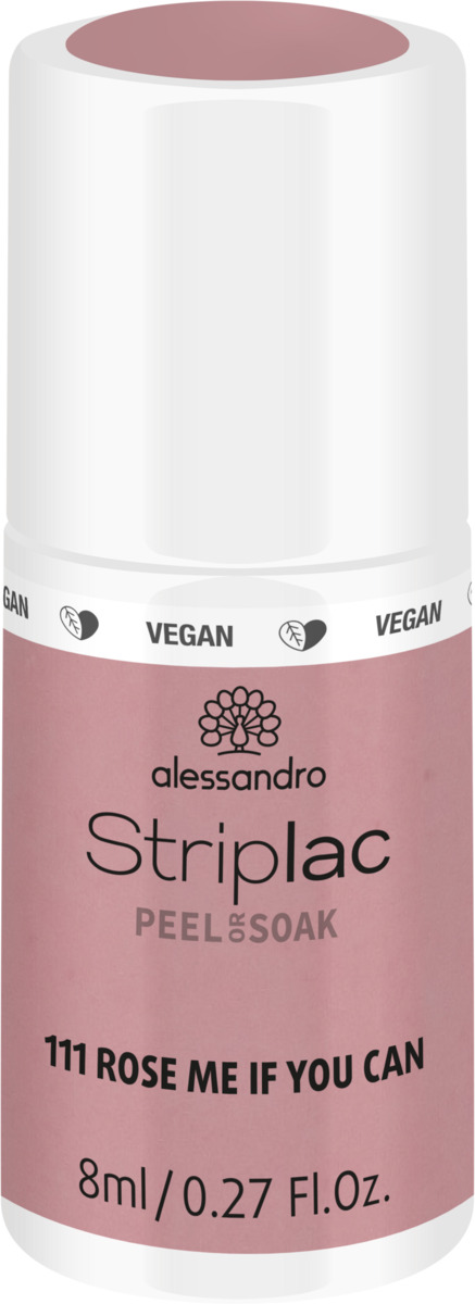 Bild 1 von Alessandro STRIPLAC PEEL OR SOAK ROSE ME IF YOU CAN -VEGAN, 8 ml