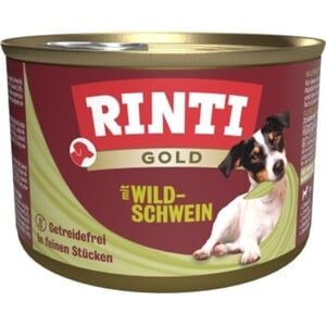 RINTI Gold Adult Wildschwein 12x185 g