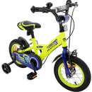 Bild 1 von Actionbikes Kinderfahrrad Turbo 12 Zoll, Stützräder, V-Brake-Bremsen, Lenker-/Kettenschutz, Klingel