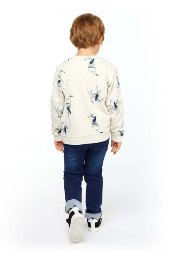 Bild 3 von Kinder-Jogdenim, Skinnyhose dunkelblau