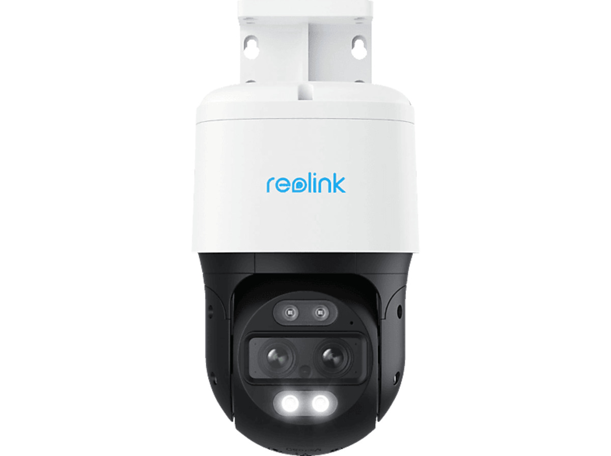 Bild 1 von REOLINK Trackmix Series P760 4K duale Ansicht Auto-Zoom Tracking PoE, Überwachungskamera, Weiß, Schwarz