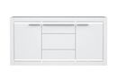 Bild 1 von Sideboard  L-Light ¦ weiß ¦ Maße (cm): B: 158 H: 78 T: 41 Kommoden & Sideboards > Sideboards - Sconto