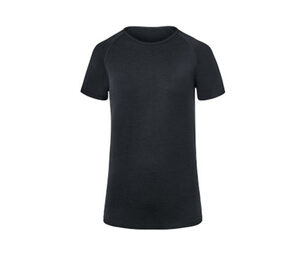 Seamless-Funktionsshirt, schwarz