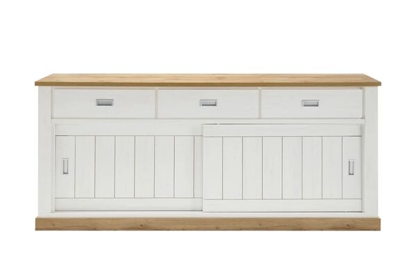 Bild 1 von Sideboard  Orlando ¦ weiß ¦ Maße (cm): B: 215 H: 95 T: 50 Kommoden & Sideboards > Sideboards - Sconto