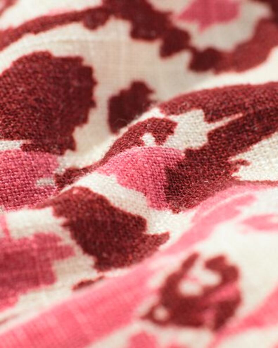 Bild 2 von Damenkleid Sola mit Leinen, Grafik rot