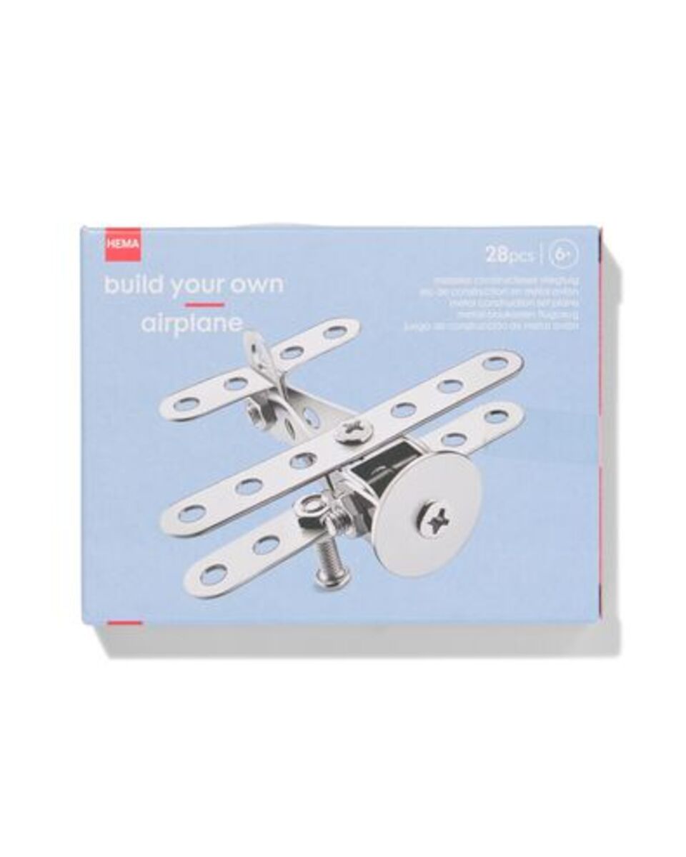 Bild 2 von Metall-Konstruktionsset Flugzeug