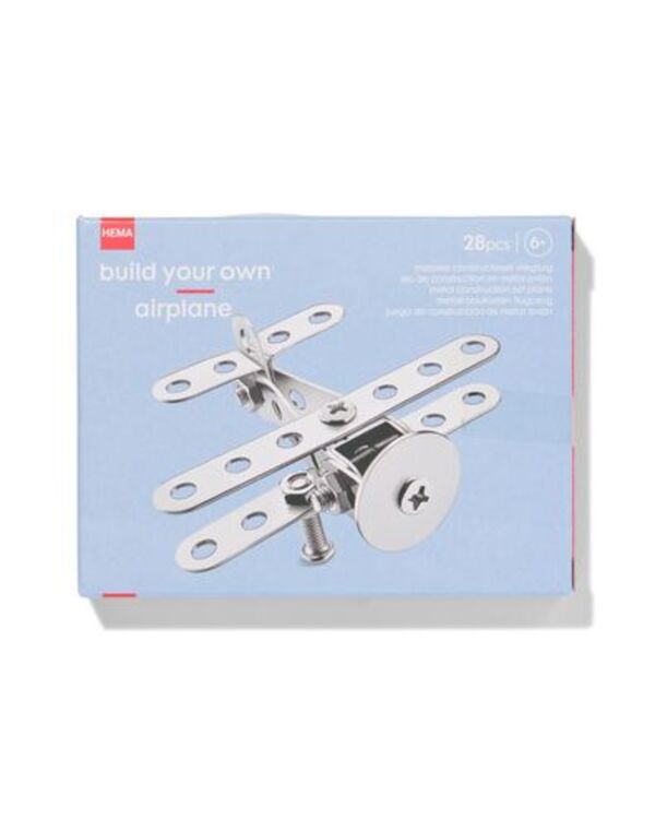 Bild 2 von Metall-Konstruktionsset Flugzeug