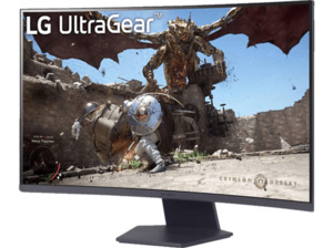 LG UltraGear Monitor 32GS60QX-B 31,5 Zoll WQHD (1 ms Reaktionszeit, 180 Hz), Schwarz