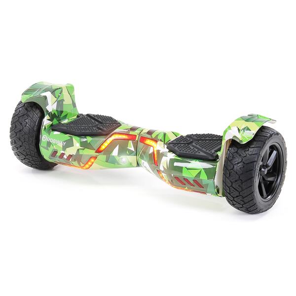 Bild 1 von ROBWAY X2 Offroad-Hoverboard fürs Gelände, Erwachsene und Kinder, 8,5 Zoll, App, Bluetooth, 700 Watt (Woodland Camo, Offroad)