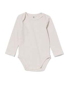 Baby Strampler mit Stretch beige