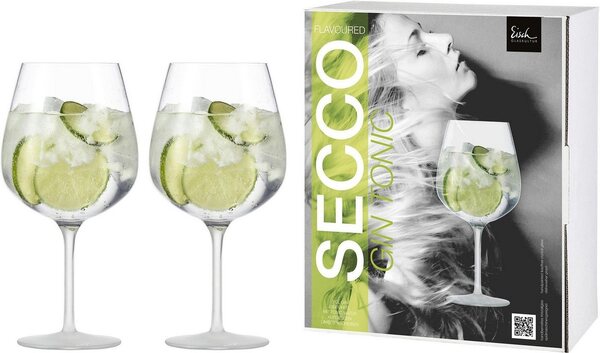 Bild 1 von Eisch Weinglas Secco Flavoured, Kristallglas, (Gin Tonic Glas), bleifrei, 735 ml, 2-teilig