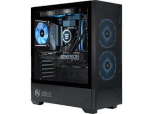 JOULE PERFORMANCE Gaming, Gaming PC mit AMD Ryzen™ 5 7600X Prozessor, 32 GB RAM, 1 TB SSD, NVIDIA GeForce RTX™ 4070 Super™, Windows 11 Home (64 Bit), Schwarz