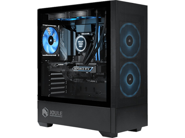 Bild 1 von JOULE PERFORMANCE Gaming, Gaming PC mit AMD Ryzen™ 5 7600X Prozessor, 32 GB RAM, 1 TB SSD, NVIDIA GeForce RTX™ 4070 Super™, Windows 11 Home (64 Bit), Schwarz