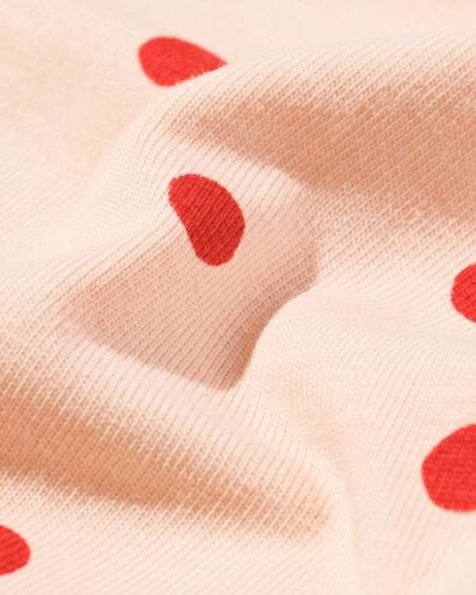 Bild 2 von Strampler aus Bio-Baumwolle mit Stretch, Blumen – 3 Stück rosa