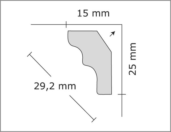 Bild 2 von Randleiste 15/25mm