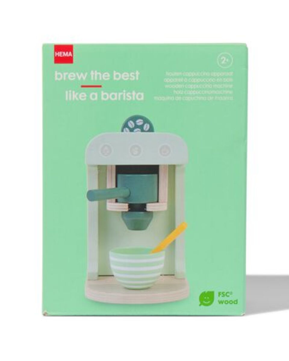 Bild 3 von Kaffeemaschine, Holz, 13 x 11 x 17 cm