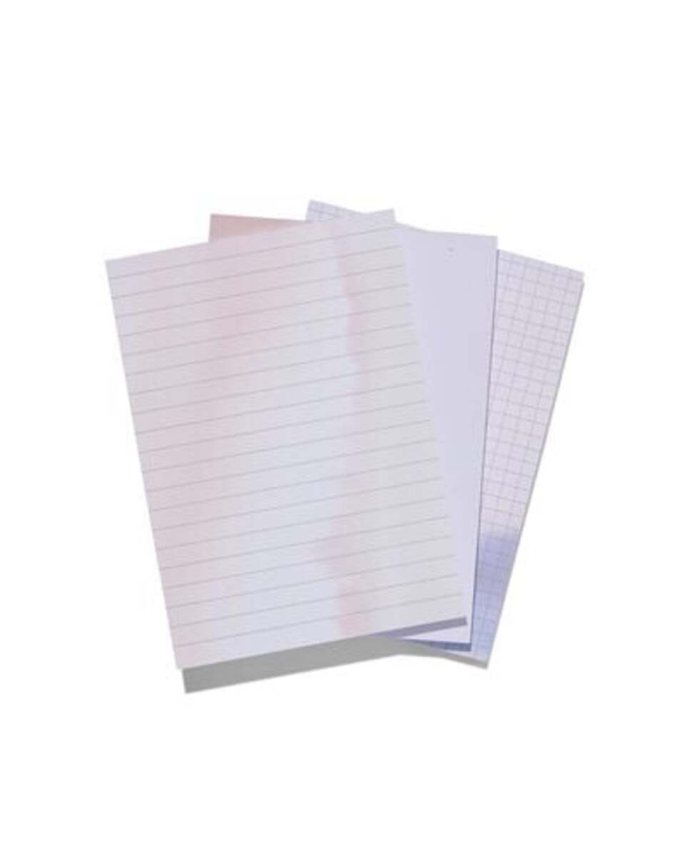 Bild 2 von 3er-Pack Kladden, DIN A6, liniert/ kariert/ blanko