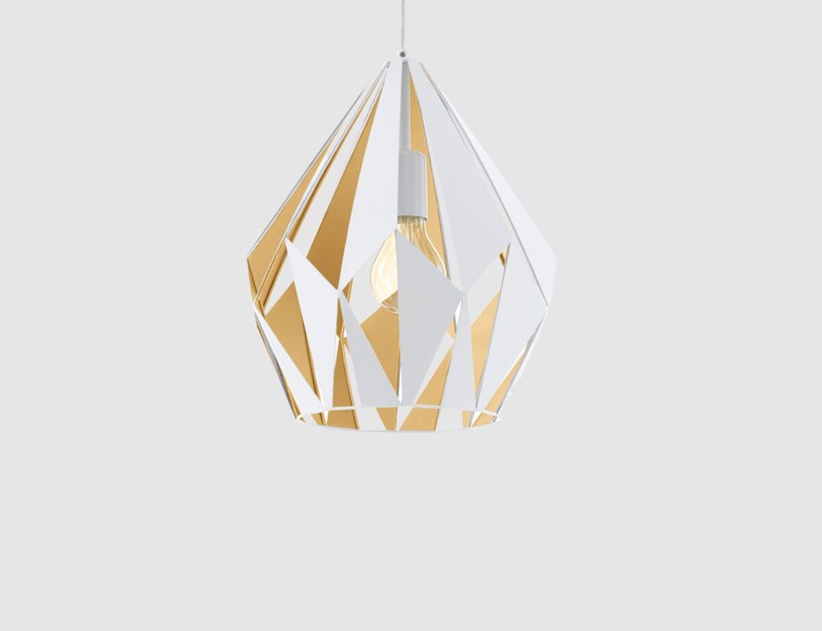 Bild 1 von Pendelleuchte Weiß, Gold