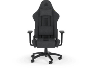 CORSAIR TC100 RELAXED Gaming Stuhl, Grau/Schwarz, Grau/Schwarz