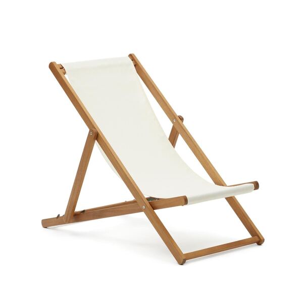 Bild 1 von Kave Home Garten Liegestuhl ADREDNA naturfarbig /beige