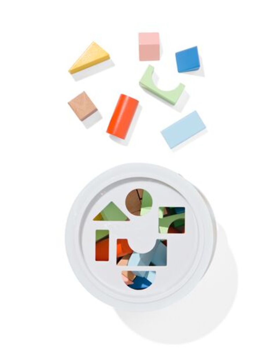 Bild 2 von Bauklötze, Holz, 50-teilig