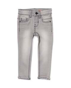 Kinder-Jogdenim, Skinnyhose grau
