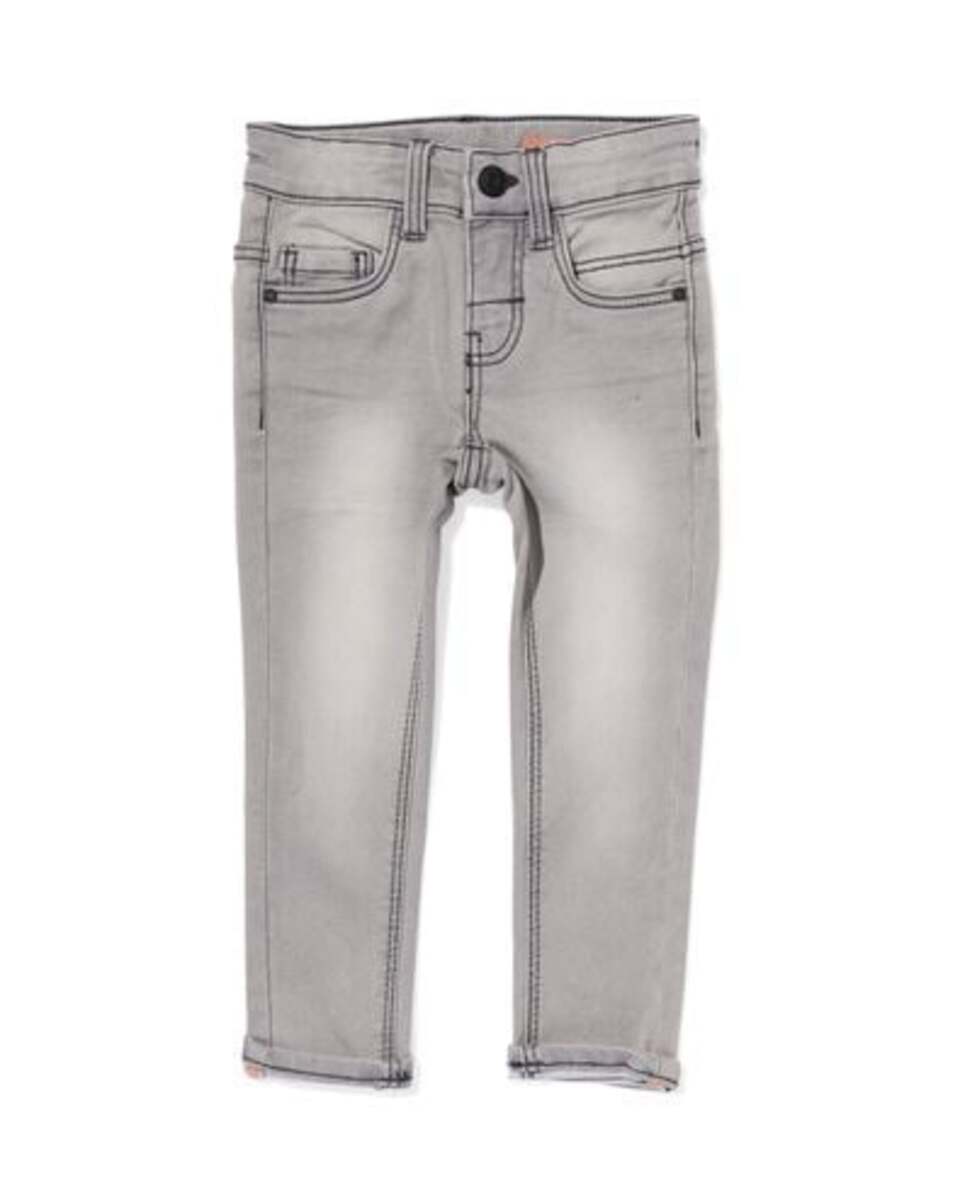 Bild 1 von Kinder-Jogdenim, Skinnyhose grau