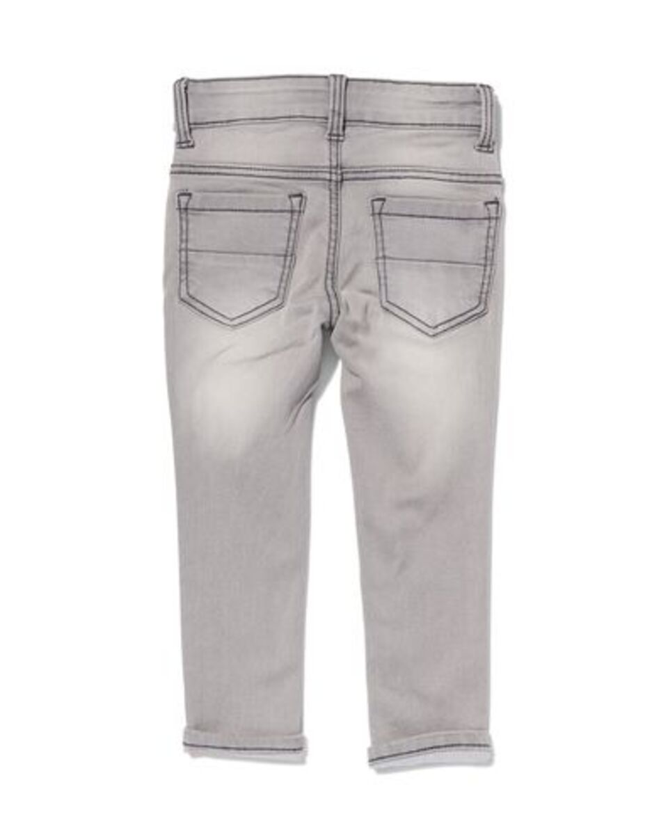 Bild 2 von Kinder-Jogdenim, Skinnyhose grau