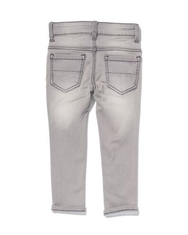 Bild 2 von Kinder-Jogdenim, Skinnyhose grau