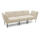 Bild 1 von DOMO collection 3-Sitzer »Karlsborg«, beige