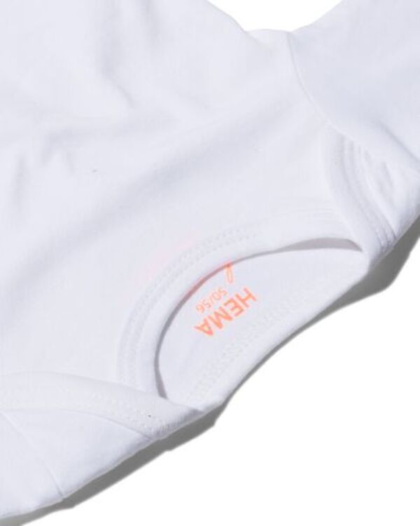 Bild 3 von Zwei Bodys - Bio-Baumwollstretch weiß