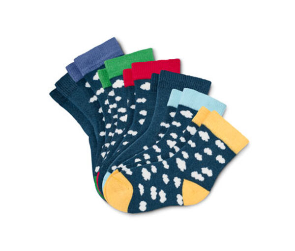 Bild 1 von 7 Paar Babysocken aus Bio-Baumwolle