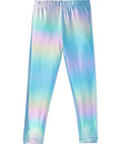 Bild 1 von Leggings mit Holo-Effekt, elastischer Bund, regenbogenfarben