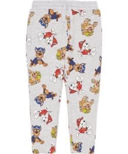 Paw Patrol Jogginghose, Paw Patrol, elastischer Bund, grau melange